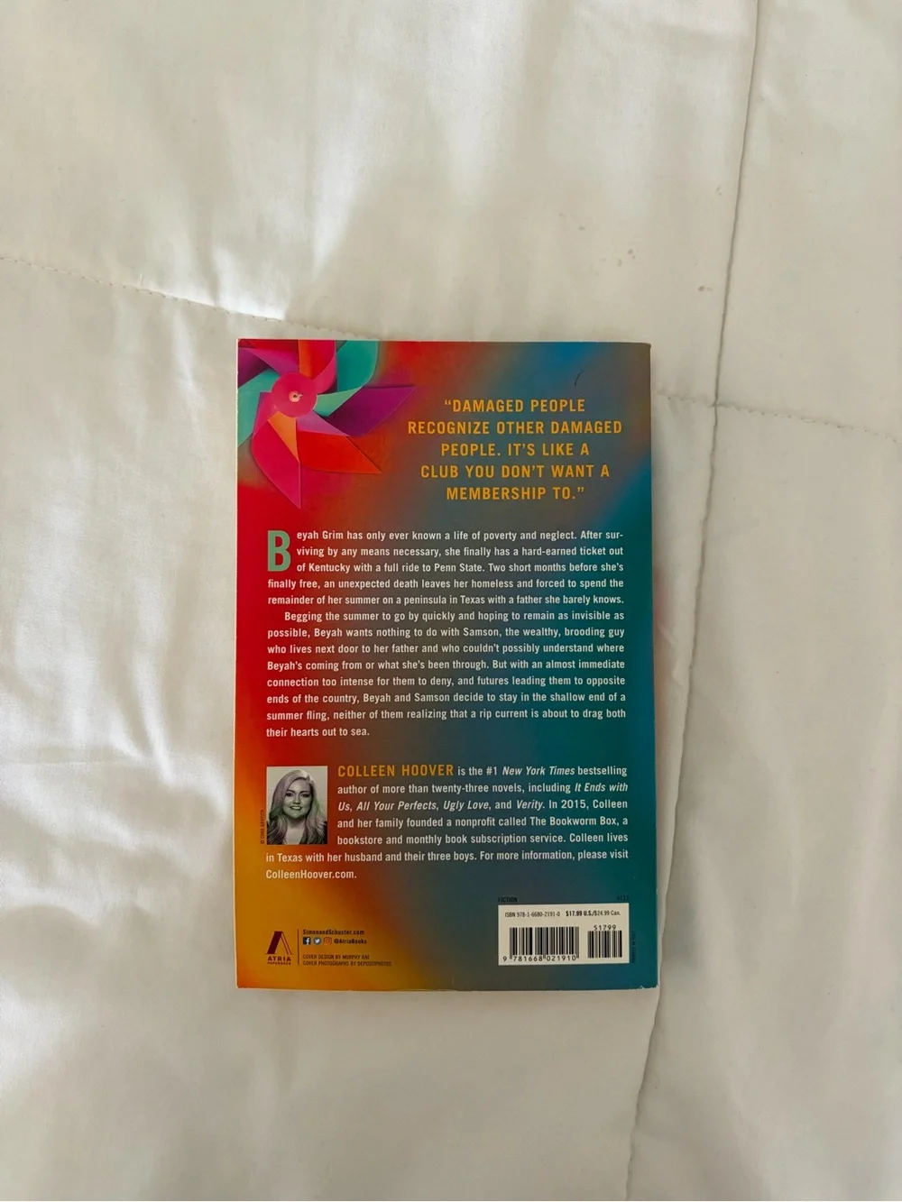 Heart Bones Paperback - Colleen Hoover